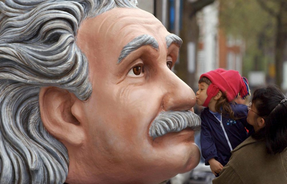 Der berühmteste Hochbegabte: Albert Einstein-Büste in London