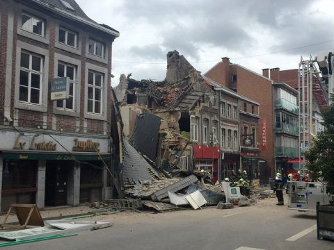 Gebäude in Huy eingestürzt - keine Verletzten