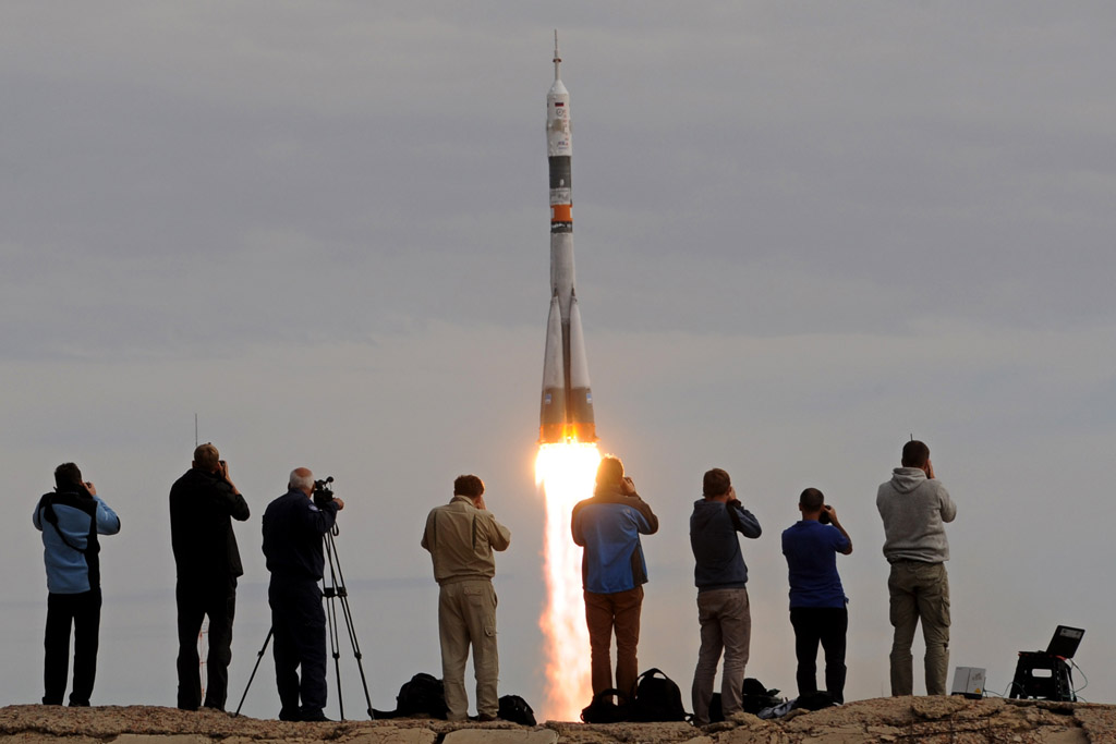 Baikonur: Start zur Mission auf der Internationalen Raumstation ISS (2.9.)
