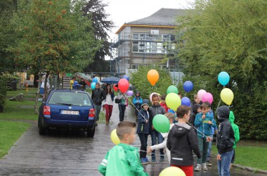 Erster Schultag in der "Gemeinsamen Grundschule Bütgenbach"