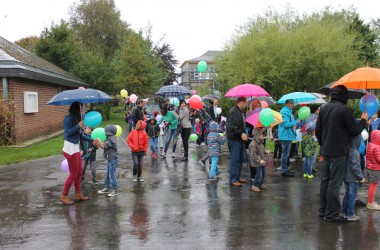 Erster Schultag in der "Gemeinsamen Grundschule Bütgenbach"