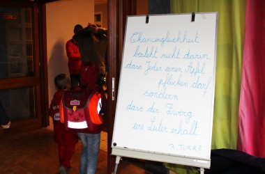 Erster Schultag in der "Gemeinsamen Grundschule Bütgenbach"