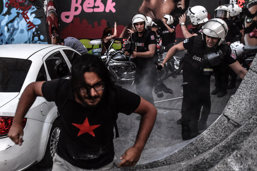 Demonstrationen in Istanbul (1.9.)