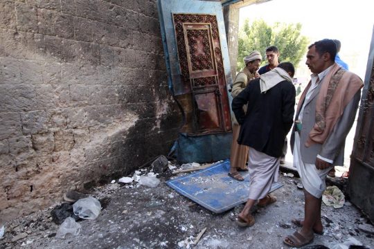 Bombenanschlag auf Moschee im Jemen