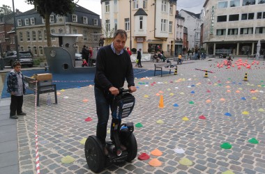 Autofreie Innenstadt in Eupen 2015