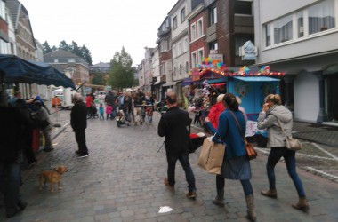 Autofreie Innenstadt in Eupen 2015