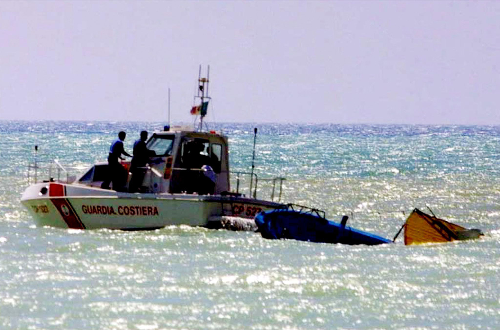Patrouillenboot der italienischen Küstenwache