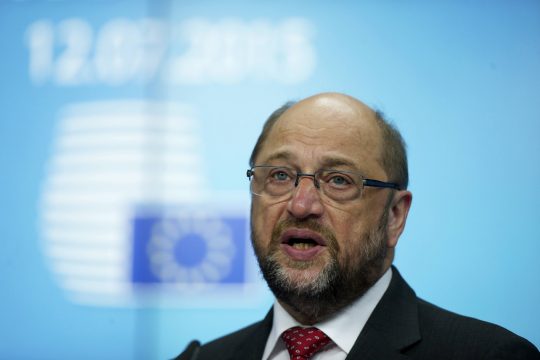 Der Vorsitzende des Europaparlaments, Martin Schulz