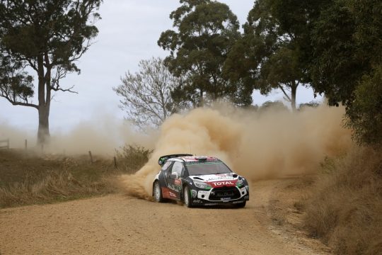 Rallye Australien: Kris Meeke (DS3) erobert die Führung zurück