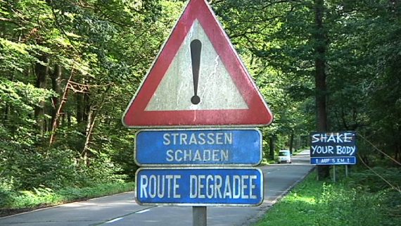 Monschauer Straße: "Shake your Body" auf der Rüttelstrecke