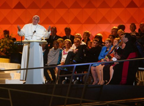 Papst Franziskus beim Familientag in Philadelphia