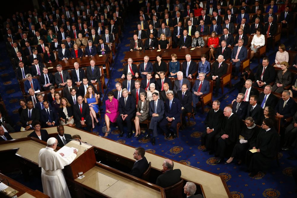 Papst vor dem US-Kongress