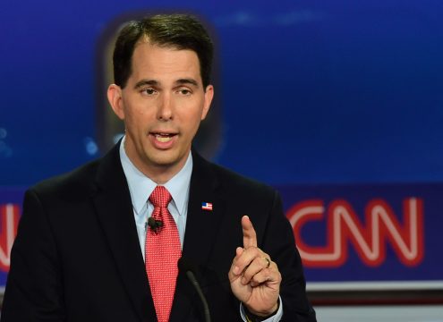 Scott Walker bei der TV-Debatte am 16. September