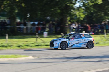 Shakedown zur East Belgian Rallye in Rocherath