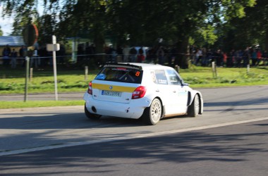 Shakedown zur East Belgian Rallye in Rocherath