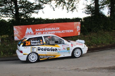 Shakedown zur East Belgian Rallye in Rocherath