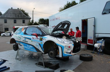 Shakedown zur East Belgian Rallye in Rocherath