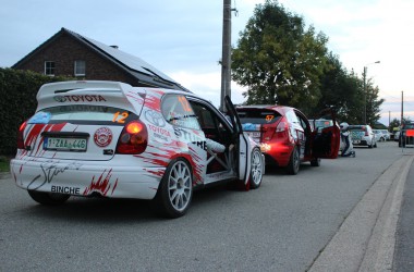 Shakedown zur East Belgian Rallye in Rocherath