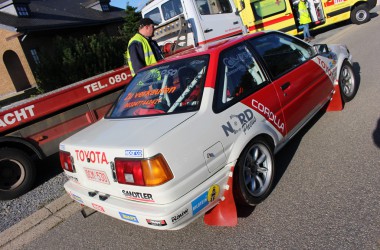 Shakedown zur East Belgian Rallye in Rocherath