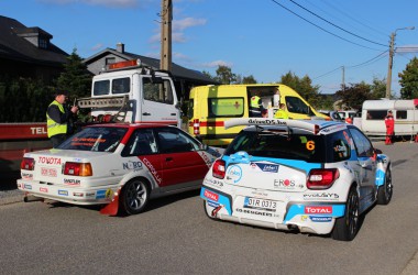 Shakedown zur East Belgian Rallye in Rocherath