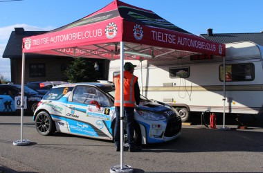 Shakedown zur East Belgian Rallye in Rocherath