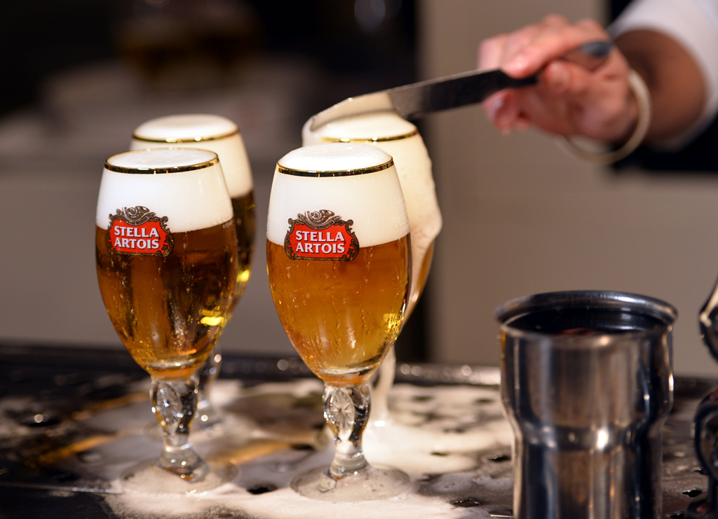 Stella Artois ist das weltweit meistverkaufte belgische Bier