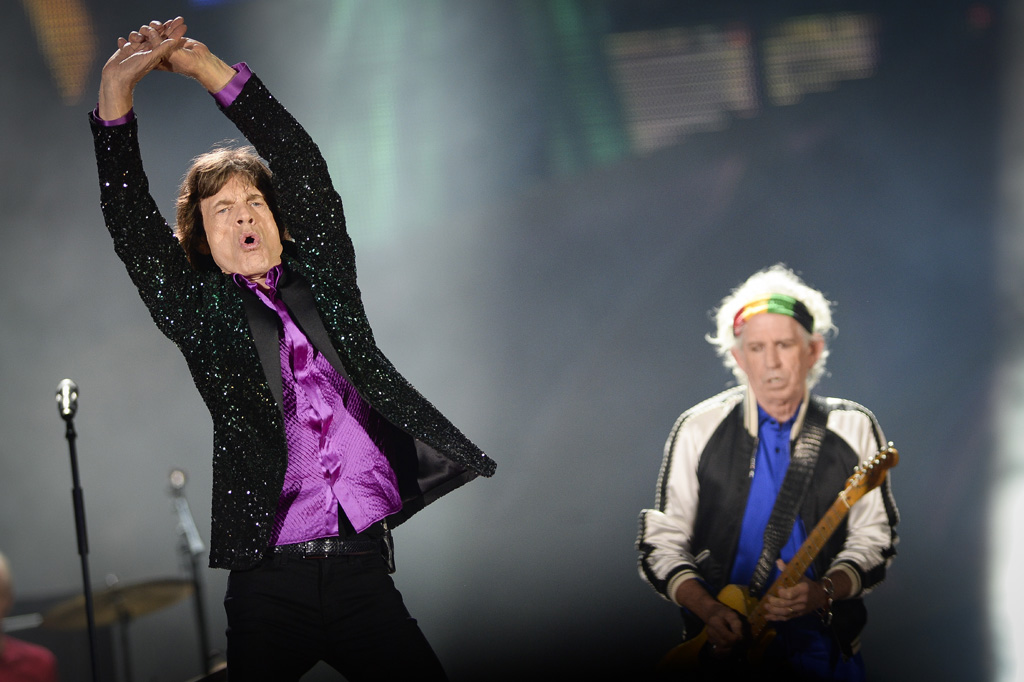 Rolling Stones planen neues Album (Bild: Mick Jagger und Keith Richards, Werchter Classic 2014)
