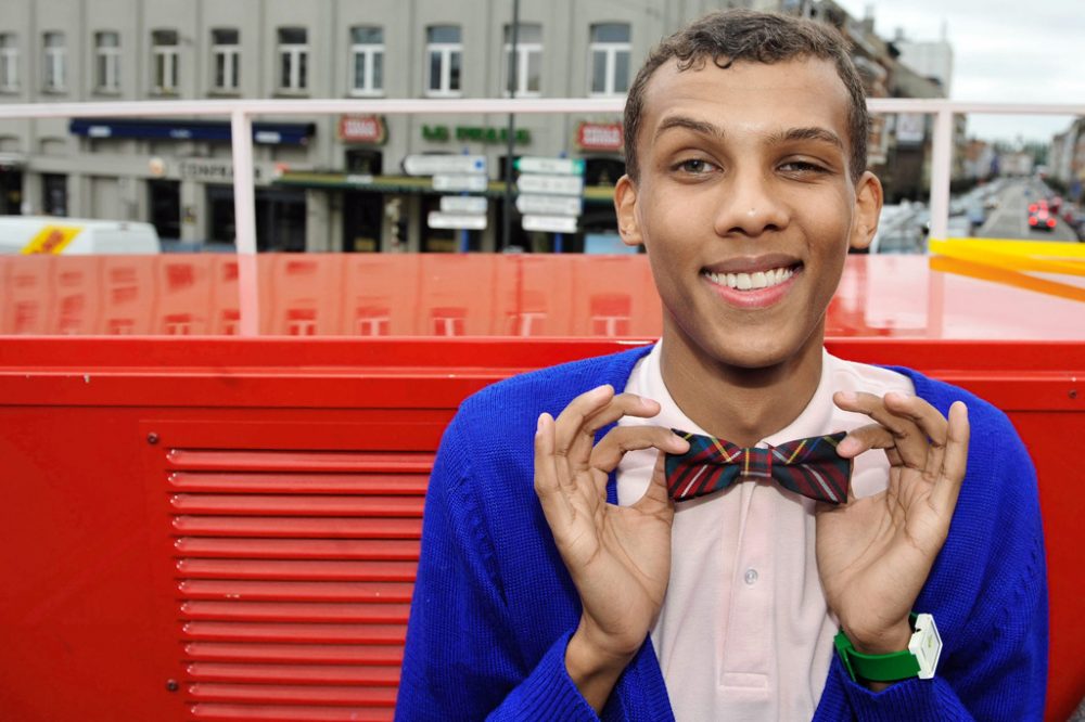 Markenzeichen Fliege: Nach Belgien und Europa will Stromae nun die USA erobern