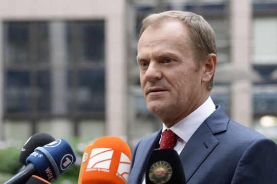 EU-Ratspräsident Donald Tusk