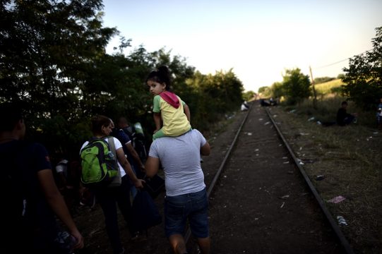 Flüchtlinge auf der Balkan-Route