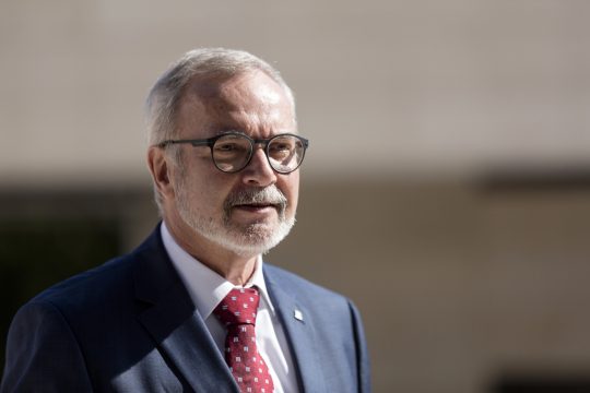 EIB-Präsident Werner Hoyer am Freitag in Luxemburg