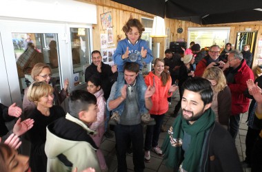 Campingplatz Oos Heem feiert Abschiedsparty für Flüchtlinge