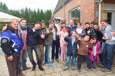 Campingplatz Oos Heem feiert Abschiedsparty für Flüchtlinge