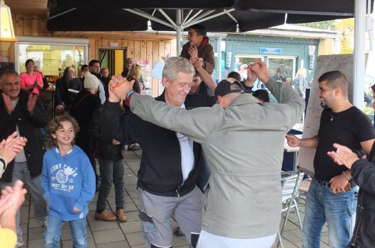 Campingplatz Oos Heem feiert Abschiedsparty für Flüchtlinge