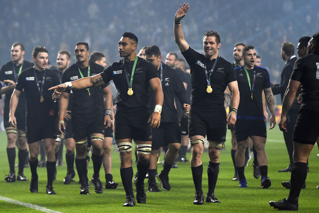 Die neuseeländischen All Blacks gewinnen zum dritten Mal die Rugby-Weltmeisterschaft