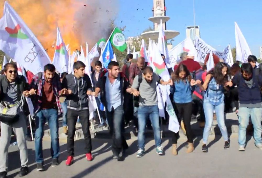 Ankara: Dieser Videoauszug zeigt den Moment der Explosion
