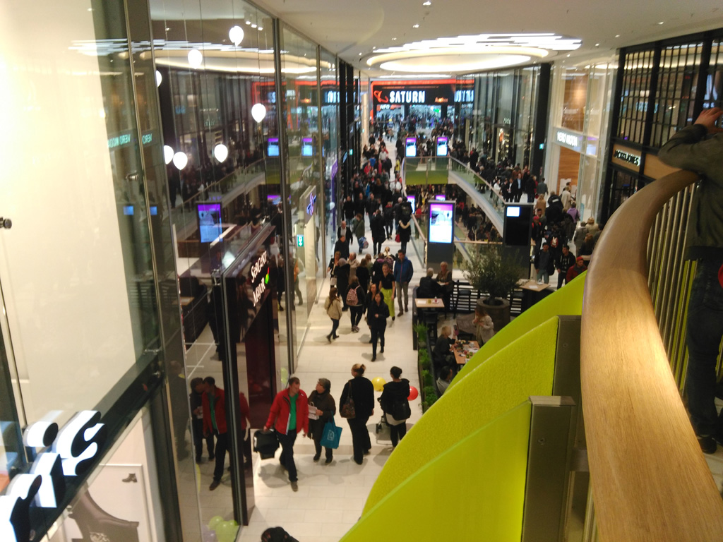 Aachen: Einkaufsgalerie "Aquis Plaza" eröffnet