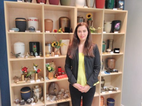 Bestatterin Julienne Keutgen aus Kelmis