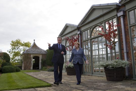 David Cameron und Angela Merkel