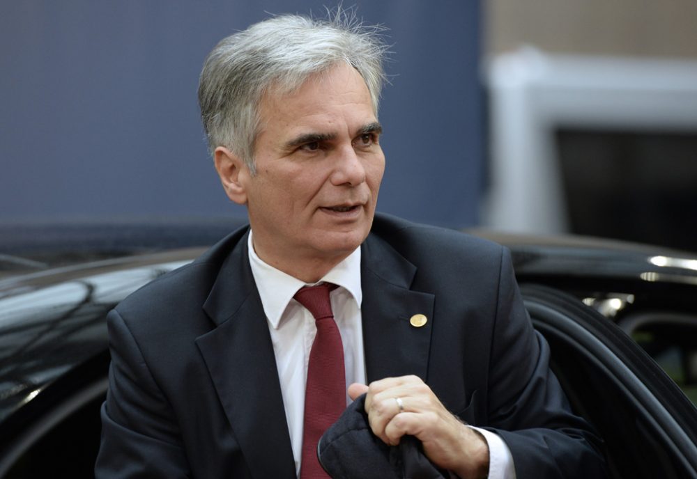 Österreichs Bundeskanzler Werner Faymann