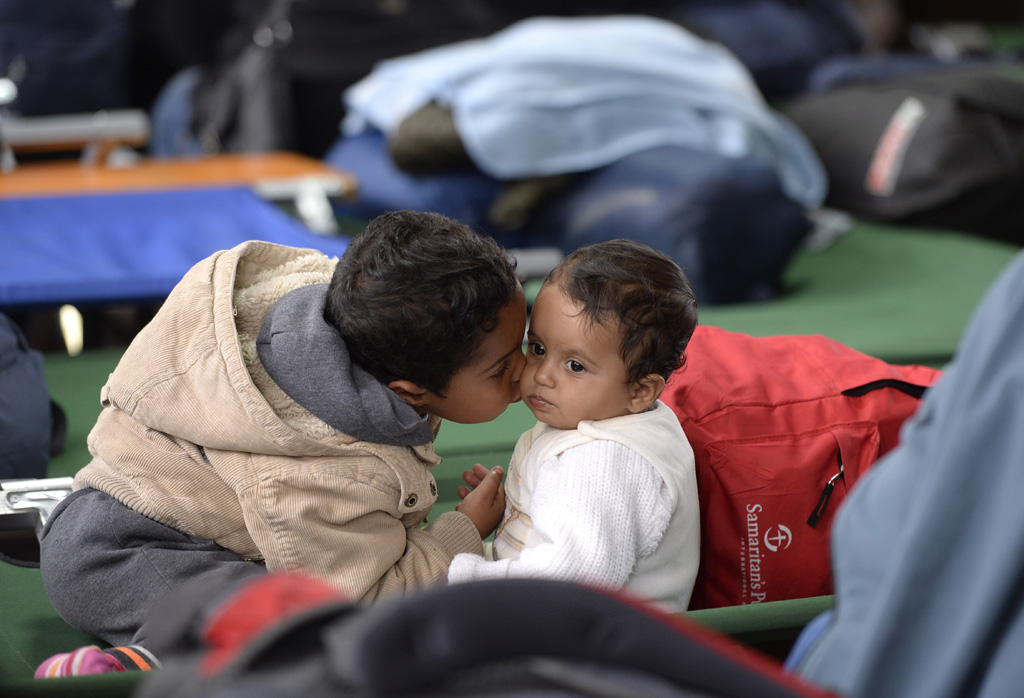Flüchtlingskinder (Archivbild: Christof Stache/AFP)
