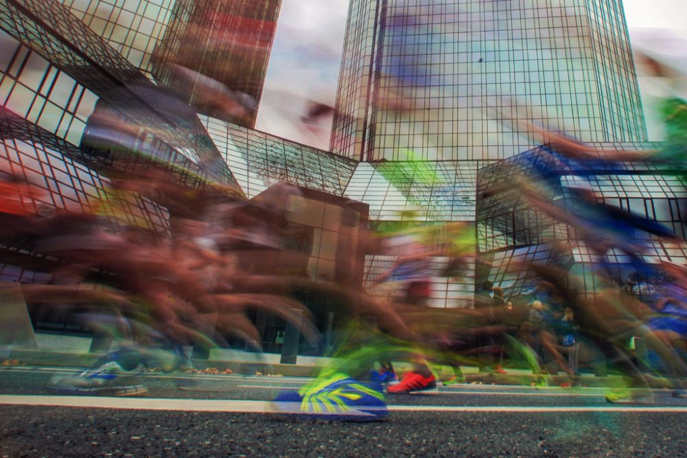 Frankfurt-Marathon 2015 (Illustrationsbild)