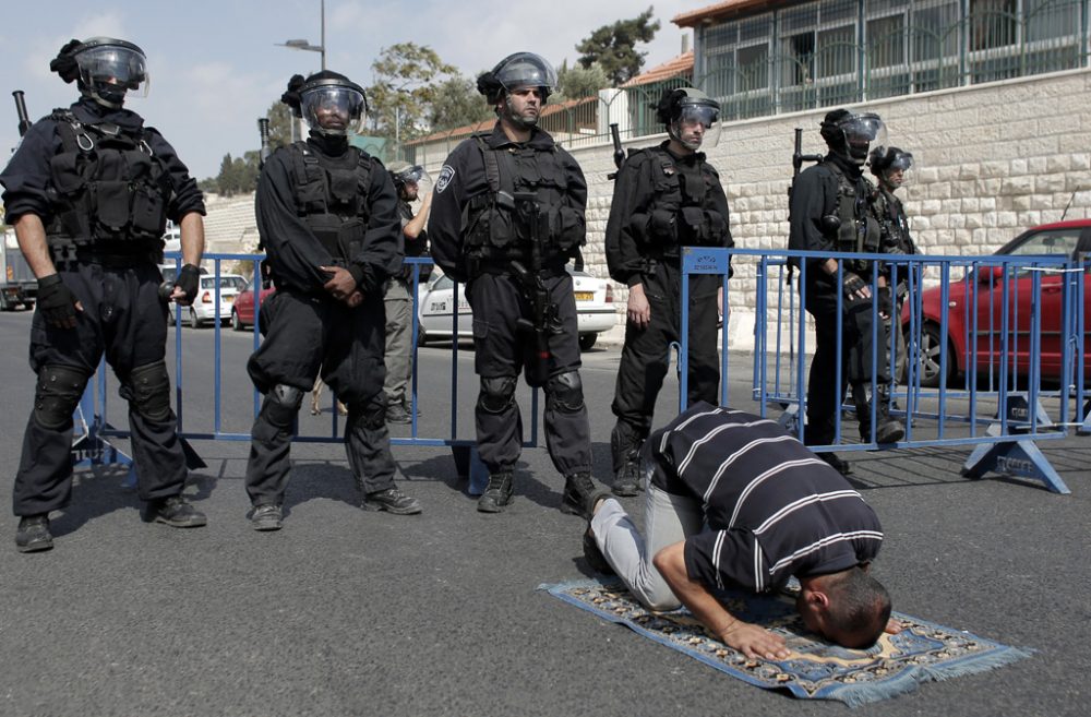 Israelische Sicherheitsleute in Jerusalem