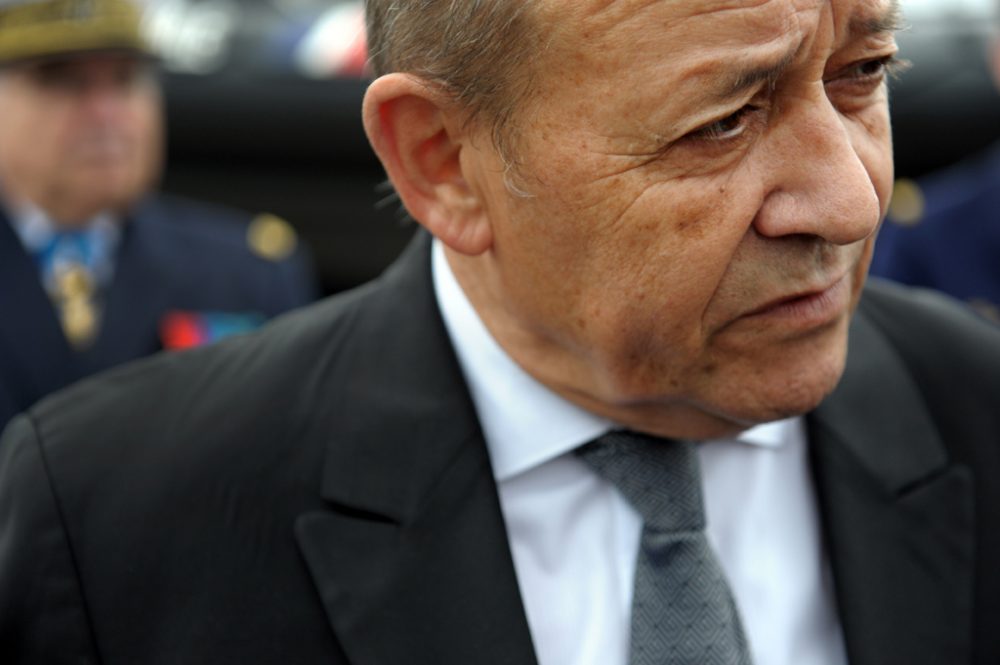 Frankreichs Verteidigungsminister Le Drian