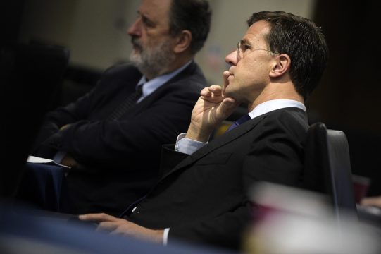 Der niederländische Premierminister Mark Rutte (Bild vom 7.10.)