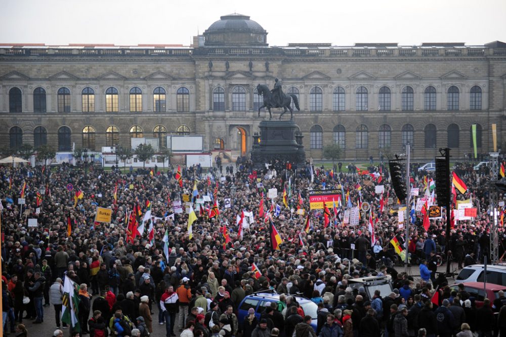 Pegida-Demonstration am 19.10. in Dresden