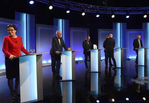 TV-Debatte der Spitzenkandidaten am 20.10. in Warschau
