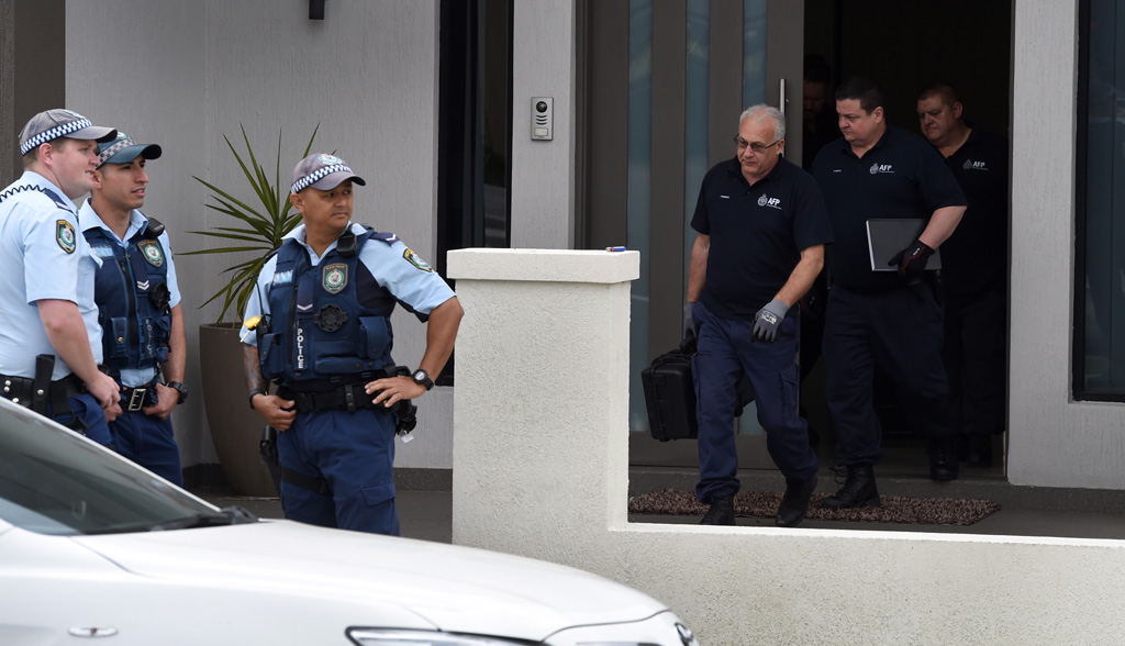 Razzia in einem Wohnhaus in Sydney: Vier Verdächtige wurden festgenommen (7.10.)