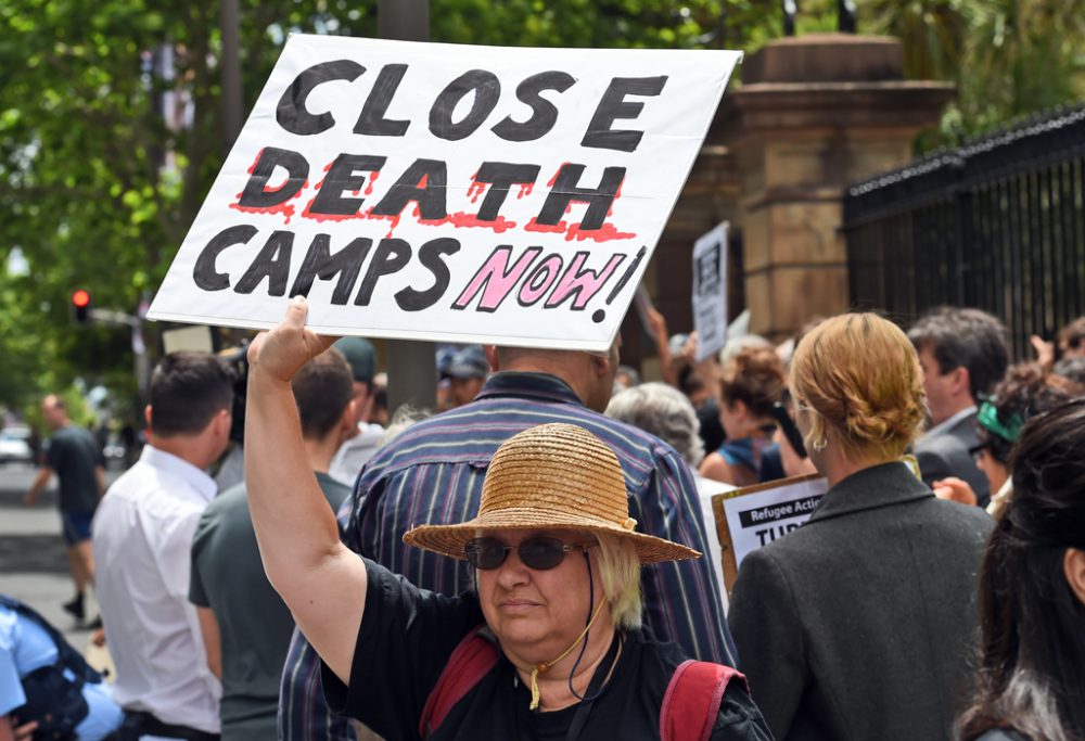 Pro-Flüchtlings-Demo in Sydney