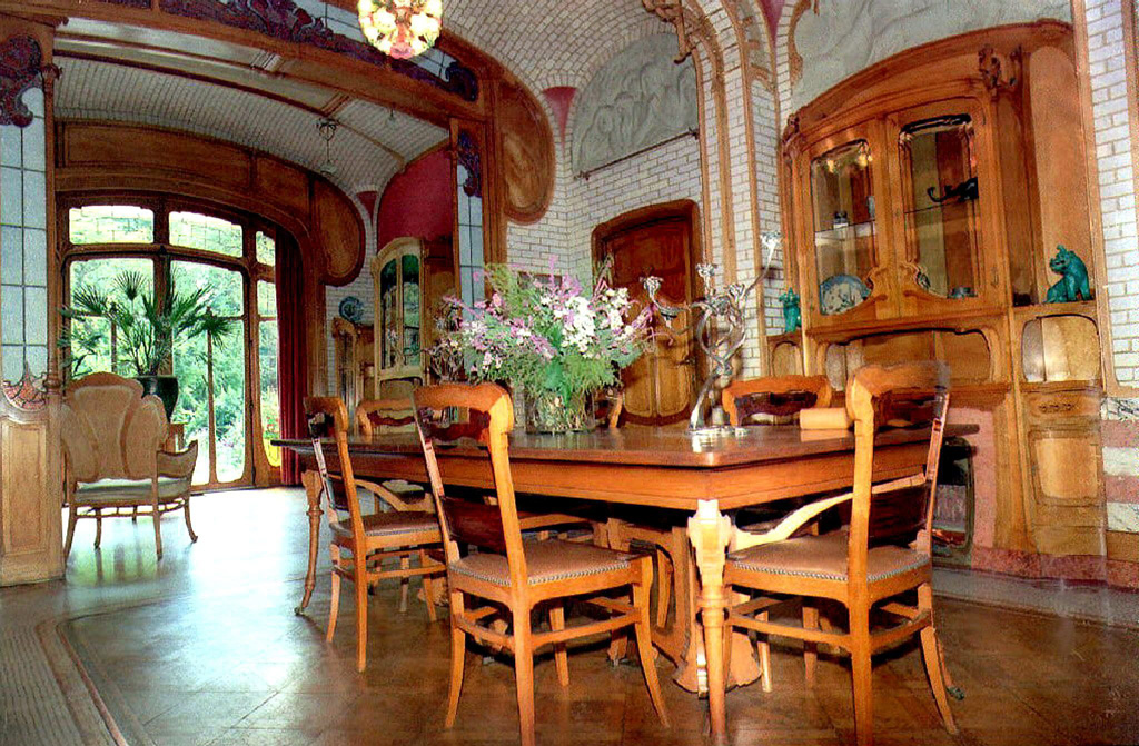 Art-Deco-Interieur des Hauses von Victor Horta in Brüssel